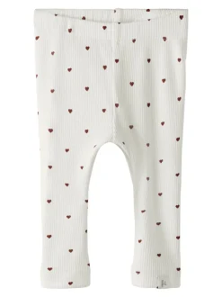 Outlet Lil' Atelier Gago Leggings, , 68 cm Coconut Milk Heart