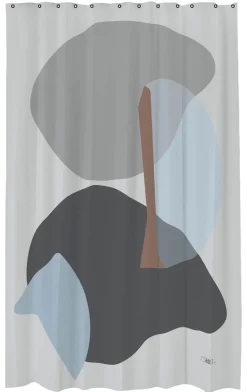 Mette Ditmer Gallery Badeforhæng, , 150x200 cm Grå