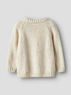 Lil' Atelier Galto Striktrøje, , 104 cm Turtledove