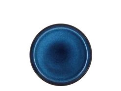 Hot Bitz Gastro Frokosttallerken, , Ø21 cm Sort/Blå