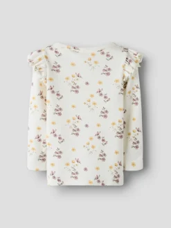 Lil' Atelier Gavo Bluse, , 104 cm Coconut Milk Flower Mix