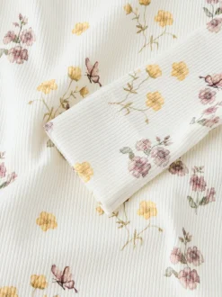 Lil' Atelier Gavo Bluse, , 104 cm Coconut Milk Flower Mix