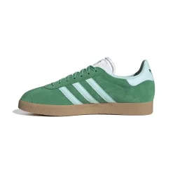 Clearance Adidas Gazelle Sneakers, , 36 Green/Semi Flash Aqua/Gold Metallic