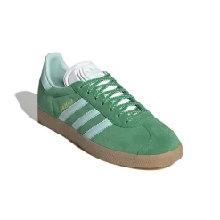 Clearance Adidas Gazelle Sneakers, , 36 Green/Semi Flash Aqua/Gold Metallic