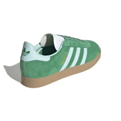 Clearance Adidas Gazelle Sneakers, , 36 Green/Semi Flash Aqua/Gold Metallic