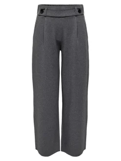 Best JDY Geggo Bukser, , XL/L32 Medium Grey Melange