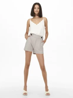 New JDY Geggo Shorts, , M Chateau Gray