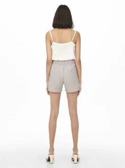 New JDY Geggo Shorts, , M Chateau Gray