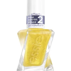 Best Essie Gel Couture Metallic Glaze Top Coat, 565 Crushed Gold