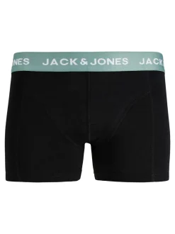 Clearance Jack&Jones Geo Solid 5-pak Trunks, , L Black