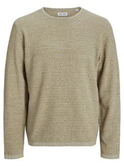 Jack&Jones George Crew Neck Striktrøje, , XXL* Strik