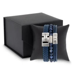 Steel & Barnett Gift Set Premium Triple Armbånd, , L* Smykker