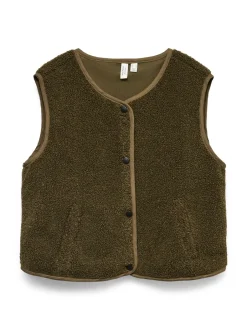 Hot Vero Moda Gilly Vest, , XS Grape Leaf
