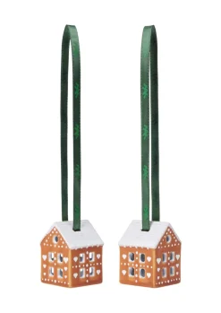 Outlet Kähler Gingerbread 2-pak Juleophæng