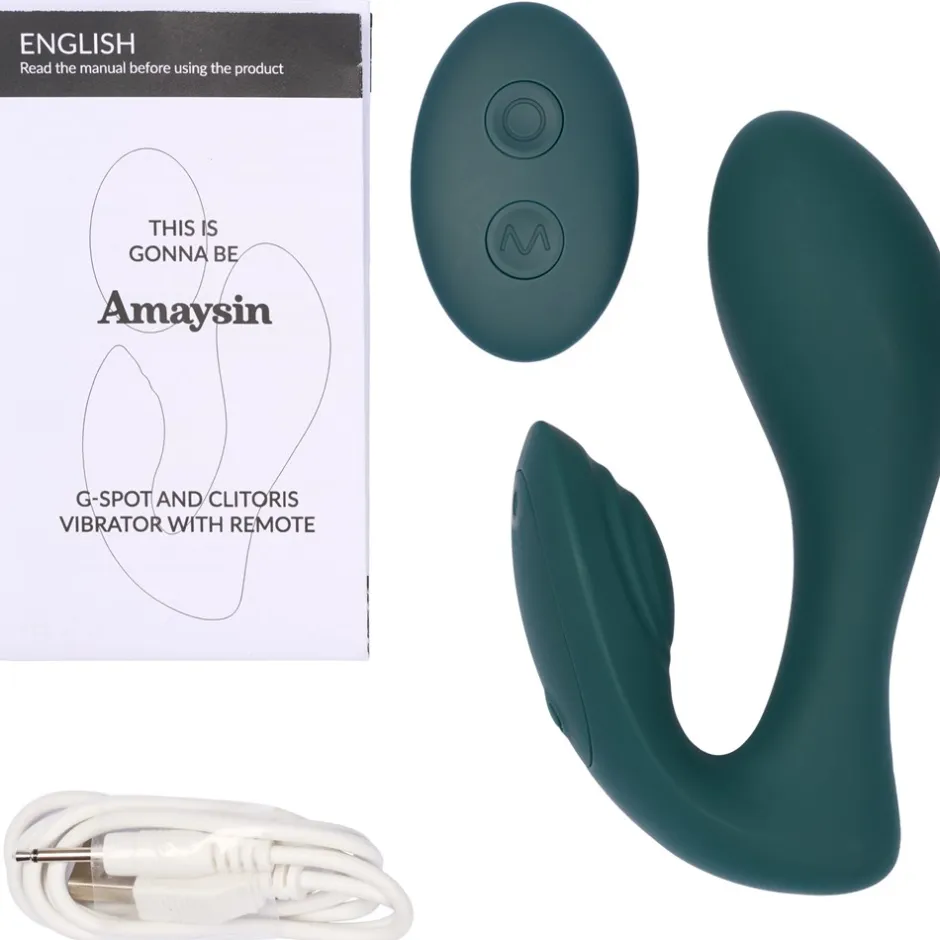 Online Amaysin G-punkts og Klitoris Vibrator