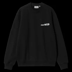 Discount Carhartt WIP Greatest Flicks Sweatshirt, , S Black