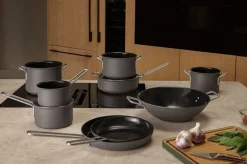 Eva Trio Grey Line Wok, Ø32 cm* Gryder & Pander