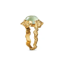Outlet Maanesten Gudinde Ring, , 53 Prehnit