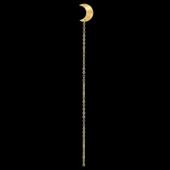 Jane Kønig Half Moon Chain Ørering,*Dame Øreringe