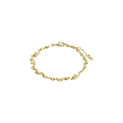 Outlet Pilgrim Hallie Armbånd, , 16,5+3 cm Guld