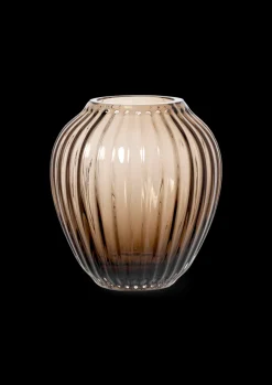 New Kähler Hammershøi Glasvase, Valnød