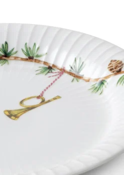 Best Kähler Hammershøi Jul Desserttallerken, Ø19 cm Hvid