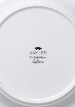 Best Kähler Hammershøi Jul Desserttallerken, Ø19 cm Hvid