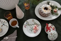 Best Kähler Hammershøi Jul Desserttallerken, Ø19 cm Hvid