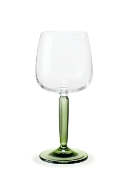 Hot Kähler Hammershøi 2-pak Hvidvinsglas, , 35 cl Grøn/ Klar