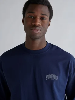 Hot Woodbird Hanes T-shirt, , S Navy