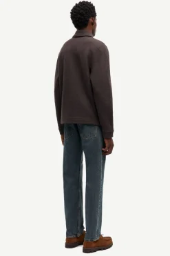 Discount Samsøe Samsøe Hannes Full Zip Cardigan, , M Turkish Coffee
