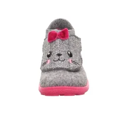 Hot Superfit Happy Octi Hjemmesko, , 24 Hellgrau/Pink
