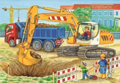 Sale Ravensburger Hard At Work 2x12 Brikker Puslespil
