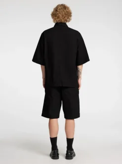Discount Annarr Harki Kortærmet Overshirt, , M Black
