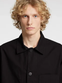 Discount Annarr Harki Kortærmet Overshirt, , M Black