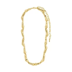 Best Pilgrim Harrison Halskæde, , 38+12 cm Gold Plated