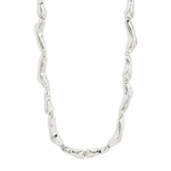 New Pilgrim Harrison Halskæde, , 38+12 cm Silver Plated