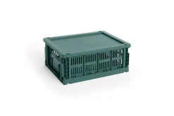 HAY Colour Crate Medium Plastiklåg,* Kurve & Andet Tilbehør