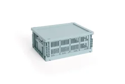 HAY Colour Crate Medium Plastiklåg,* Kurve & Andet Tilbehør