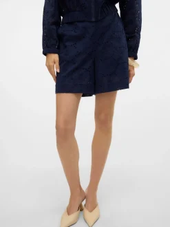 New Vero Moda Hay New Shorts, , S Navy Blazer