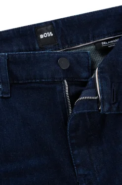 Clearance Boss Black H-Delaware Jeans, , W35/L32 Dark Blue