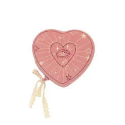 Best Maanesten Heart Smykkeskrin, Pink Theatre Magic