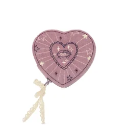 Clearance Maanesten Heart Smykkeskrin, Purple Theatre Magic