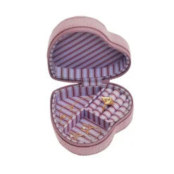 Clearance Maanesten Heart Smykkeskrin, Purple Theatre Magic