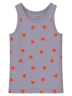 Name It Hearts 2-pak Undertrøjer, , 86 cm*Børn Undertøj & Nattøj