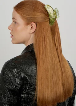 SUI AVA Helle Matcha Big Hårklemme,*Dame Hårpynt
