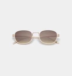 Discount A.Kjærbede Hello Solbriller, Matte Gold