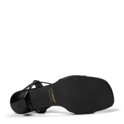 New Pavement Helma Højhælede Sandaler, , 39 Black Satin