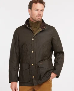 Barbour Hereford Wax Jakke, , M* Jakker & Frakker