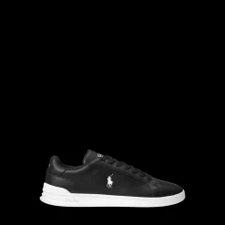 Ralph Lauren Heritage Court II Sneakers, , 46 Black/White